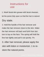 Epilador Manual De Cabello Facial Para Mujeres Y Niñas Depilador Facial De Alta Calidad Herramientas De Maquillaje Accesorios - details 5