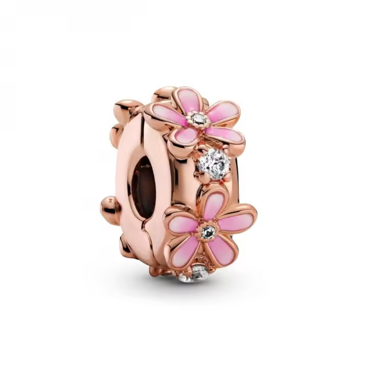 Clip Pandora Rose Margarita Rosa 788809C01 - 1
