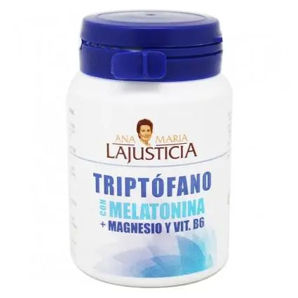 Ana Maria Lajusticia Triptofano Melatonina Magnesio 60 comp - 1