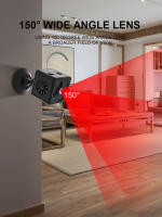 Cámara Inteligente HD Inalámbrica WIFI Vigilancia Cámara De Red Visión Nocturna HD Para El Hogar Con Zoom Óptico 4MP Mini Camera IP - details 6