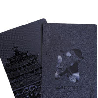 Nuevas Cartas De Poker Negras Impermeables En PET/PVC Para Juegos De Mesa Y Souvenirs Del Turismo Juego De Cartas De Mesa Para Adultos - details 5