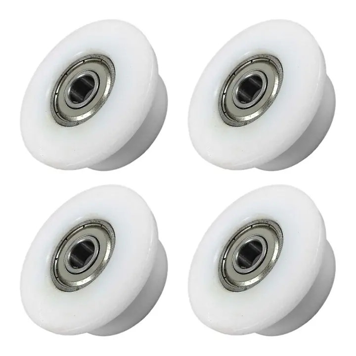 4x Rowing Machine Bearing Wheel Trainer Gear Attachments For Fitness Workout - 1