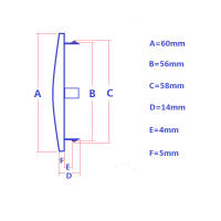 4Pcs 60mm Universal Cubierta De Centro De Eje Para Ruedas De Coche Accesorios Antipolvo Para Rines De Vehículo Cubiertas De Eje - details 0
