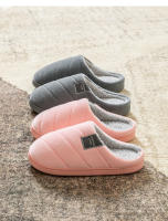 Zapatillas De Casa Para Hombre Antideslizantes Y Calientes Con Pelo Fluffy Suela Resistente Al Desgaste Uso Interior Otoño E Invierno - details 10