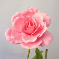 Gran Rosa De Poliéster Artificial Para Decoración De Boda Exhibición De Ventana Escenario Y Día De San Valentín - details 10