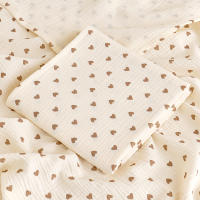 Manta Bebé Muselina De Algodón 2 Capas Toalla De Baño Verano Cubierta De Carrito Saco De Dormir Para Bebés Recién Nacidos - details 1