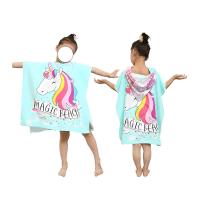 J.S ONDO  Toalla de baño Infantil, Toalla de Playa Infantil, Motivos Lindos Cape Poncho de baño Infantil y Salida de baño Infantil  Poncho Surf para Niñas Niños de 2 a 10 años - details 0