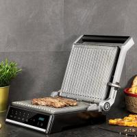 Cecotec 3067 Rock’nGrill Smart Parrilla Eléctrica 2000w Sistema De Ajuste De Tiempo Y Temperatura Apertura 180º placas Extraíbles Aptas Para Lavavajillas. - details 1