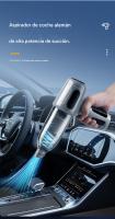 Aspirador de mano inalámbrico para automóvil, soplador de vacío, todo en uno, suministros para automóvil de succión súper potente para el hogar, mini portátil, succión explosiva de dos velocidades sin escobillas de 20000 Pa_carga de succión, soplado y bom - details 1