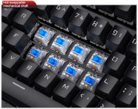Teclado Mecánico Retro Punk Con Switch Azul Negro Marrón 104 Teclas USB RGB Backlit Para Juegos Y PC Laptop - details 4