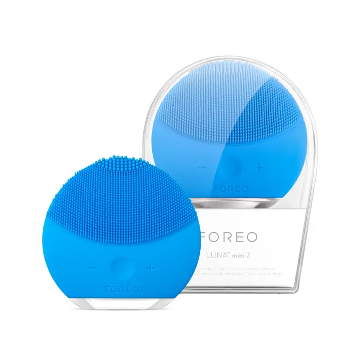 FOREO LUNA™ mini 2 Cepillo limpiador facial | Accesorio de viaje | Masajeador facial eléctrico | Skin care para todo tipo de pieles | Limpiador facial eléctrico de silicona - 1
