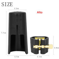 Ligadura Y Tapa De Boquilla De Saxofón Para Clarinete En Cuero Adecuado Para Alto Soprano Y Tenor Partes De Boquilla De Saxofón - details 1