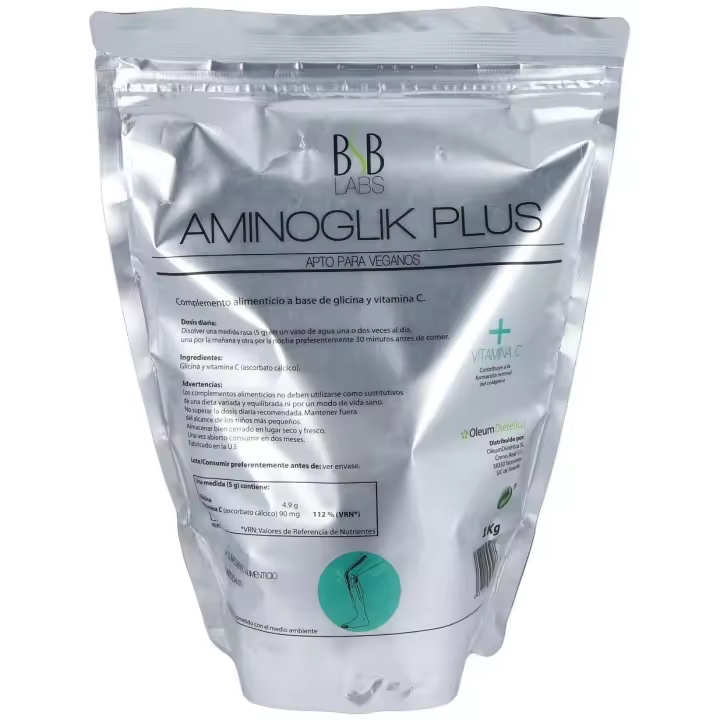 Bsb Labs Aminoglik Plus + Vitamina C 1Kg - 1