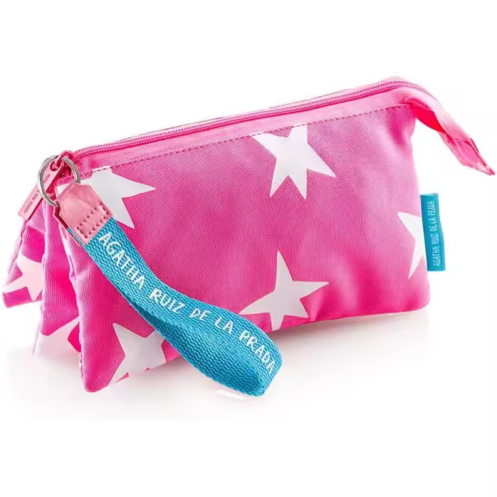 Miquelrius Estuche Triple Agatha Ruiz de la Prada Rosa Chicle - 1