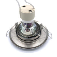 Soporte De Bombilla MR16 GU10 De Alta Calidad Para Spot LED Fijación Revestimiento Metálico Ajustable Corte 45mm Para Techo - details 7