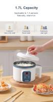 Olla arrocera eléctrica multifuncional de 220V, mini cocina inteligente para el hogar, máquina de cocina eléctrica para 1 o 2 personas, calentador de alimentos y vaporera - details 1