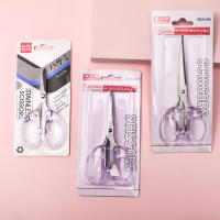 Tijeras De Acero Inoxidable Para Estudiantes Herramienta De Costura Hechas a Mano Con Diseño De Corazón Transparente Para Niñas - details 3