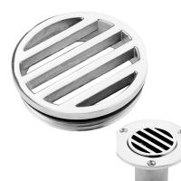 Tubo De Acero Inoxidable 316 Para Bote De Navegación 1-1/2 Pulgadas Herramienta De Drenaje De Piso De Yate Plata 38mm - details 2