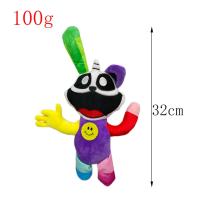 Muñeco De Peluche Sonriente 27-32cm Gato Hopscotch Kawaii Relleno De Algodón PP Regalo De Navidad Para Niños Decoración - details 1