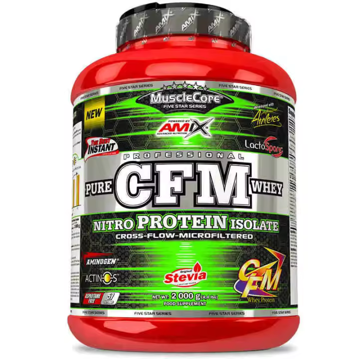 Amix Cfm Nitro Protein Isolate 2 Kg Vainilla Polvo - 1