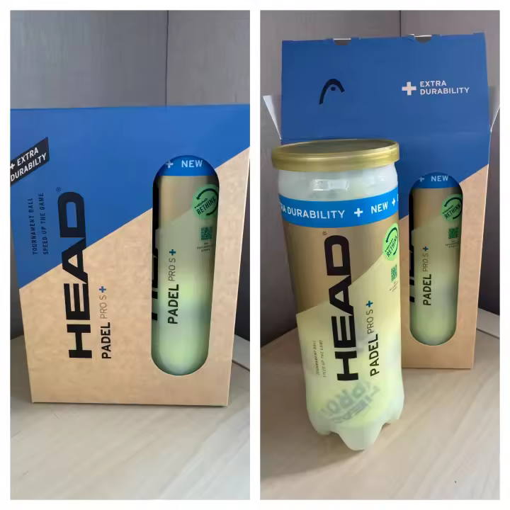 Pelota de pádel HEAD PRO S +, la NUEVA HEAD PRO S +,  Nueva fórmula para el núcleo que mantiene la presión durante más tiempo - 1