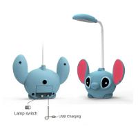 Lámpara de Escritorio Stitch con Sacapuntas USB (12x22x7,6cm) - Ligera y Compacta - details 2