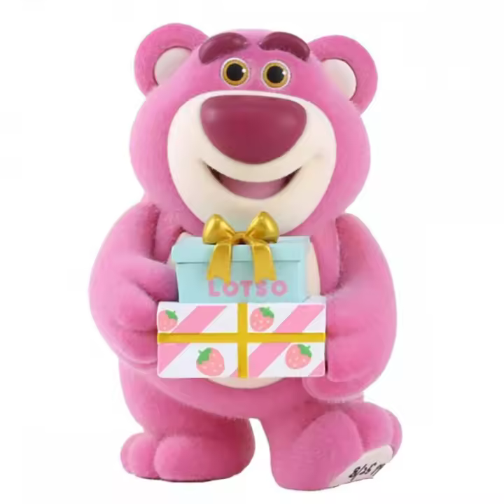 Figura flocada enesco disney pixar toy story 3 lotso con regalos - 1