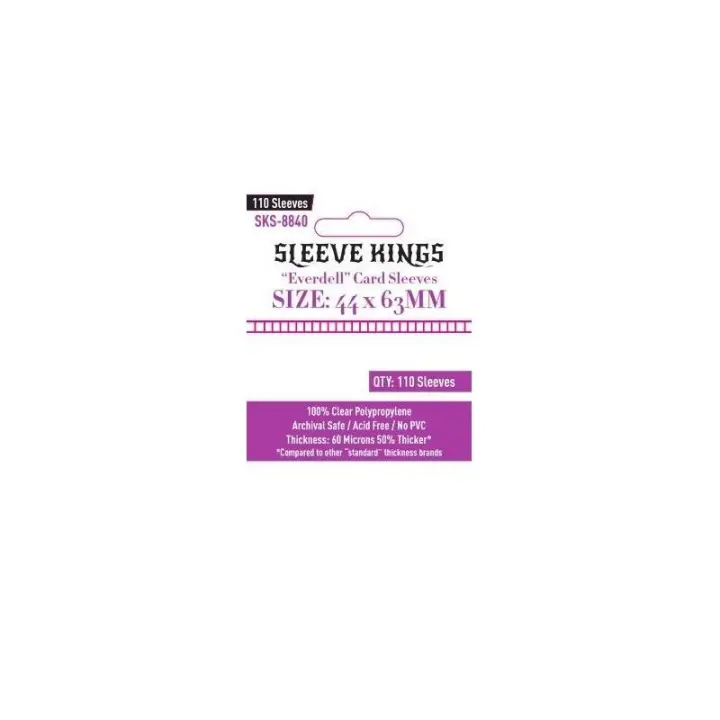 Fundas Sleeve Kings TamaÃ±o Everdell 44 x 63 mm - 1