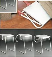 Mesa Auxiliar Plegable y Compacta Mesa Ajustable con 6 Alturas y 3 Ángulos de Inclinación, Ligera y Multifuncional – Aguanta hasta 25kg - Ideal para comer, estudiar, trabajar – Transporte fácil - details 0