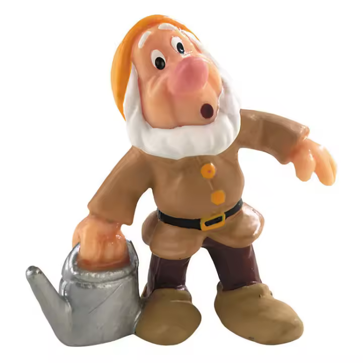 Disney Branca de Neve anão regador figura 5cm - 1