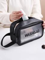 1-4 Uds Bolsas Neceser Transparente para Viaje, 26x15x10cm, Neceser de Viaje para Maquillaje de PVC Portátil Organizador Cosmético con Cremallera, Estuche de Transporte para Mujer, Negocios, Baño - details 8