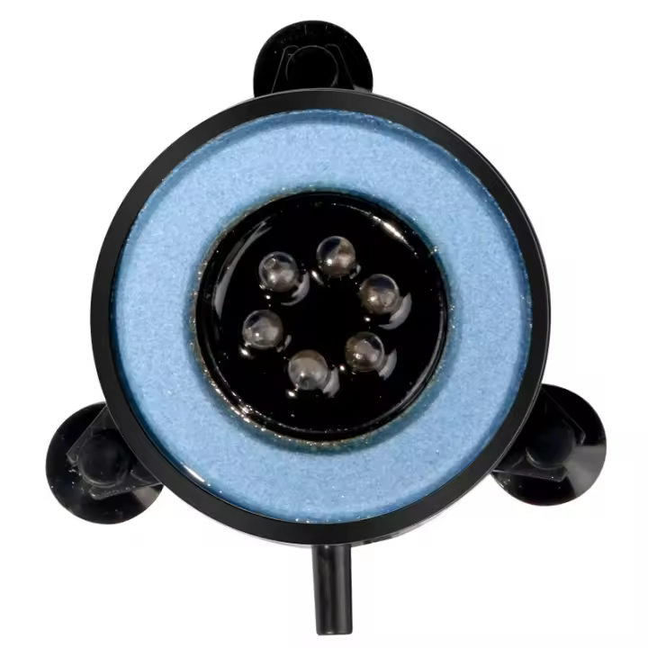 Lámpara de Acuario de 6 LED - DELAMAN - Iluminación colorida e impermeable - Plástico + Dinas - Peces de Agua fría - 1