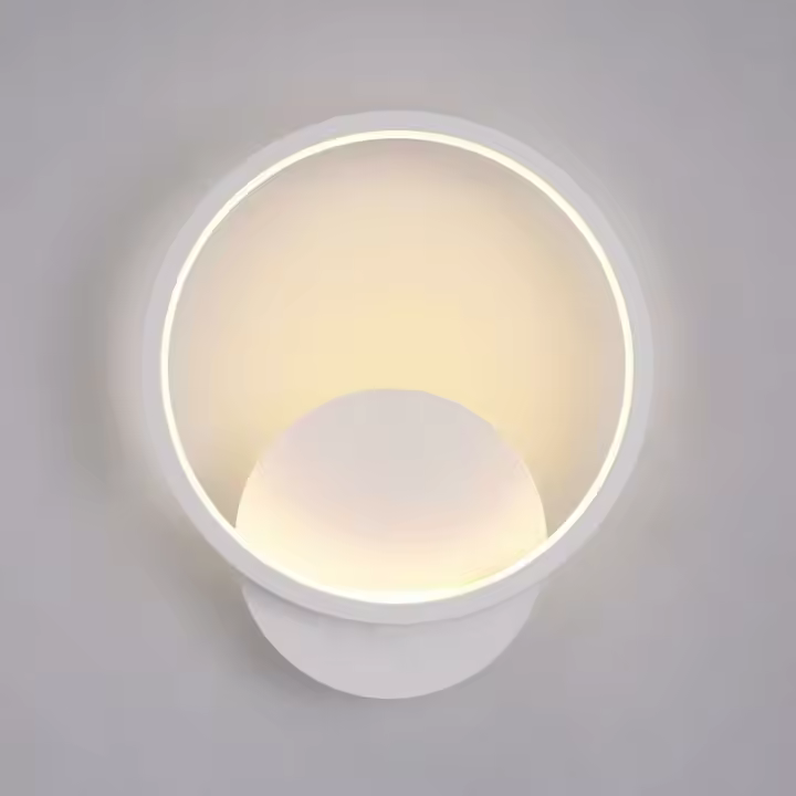 Candelabros de pared modernos, sala de estar regulables para accesorios de iluminación, dormitorio, baño, cocina y comedor, 12W - 1