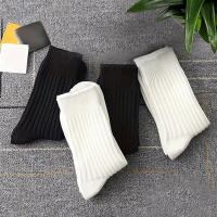 10Pares De Calcetines De Negocios Y Deportivos Para Hombres Negros Clásicos Absorbentes De Sudor Calcetines De Cuello Medio De Poliéster - details 1