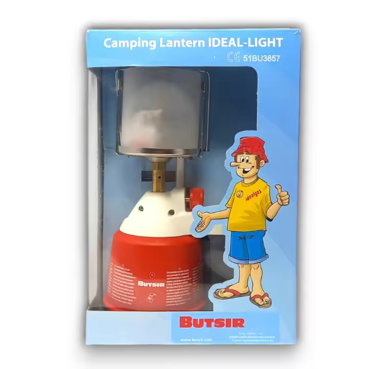 Lampara a Gas Portátil para Camping - Farol 1000W - Butsir. - 1