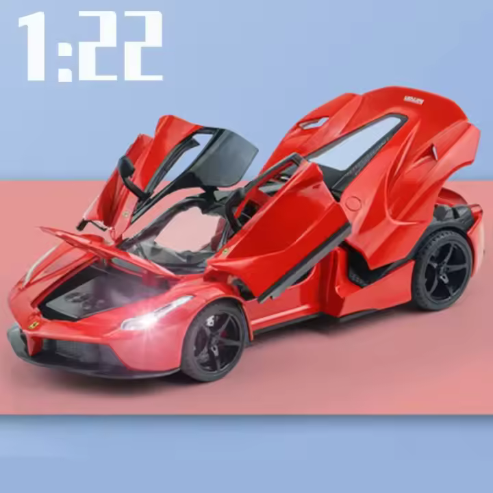 Coche De Juguete De Aleación Ferraris Laferrari FXX K a Escala 1:22 Para Coleccionistas Y Niños Sin Batería Modelo De Coche Diecast Maisto A391 - 1