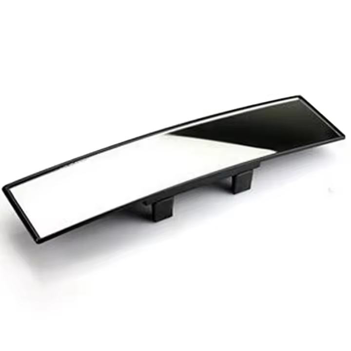 Espejo Retrovisor De Coche HD Ancho Ángulo Panorámico Espejo Postizo Para Parqueo Con Referencia Al Retroceso Material ABS Resina - 1