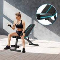 Cecotec 7188 Drumfit SetUp 7000 Banco de musculación para pesas acolchado plegable ajustable en 7 niveles y reclinable hasta 180º. Con almohadillas antideslizantes. Entrenamiento cuerpo completo. - details 1