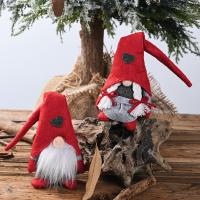 1PC Gnomes De Navidad De Peluche Decoraciones Diseño De Corazón Hecho a Mano Tomte Nisse Muñecos Sin Cara Para Regalos De San Valentín Y Agradecimientos - details 7