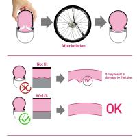 Tubo Interno De Bicicleta Ridenow 700C X 18 25 28 32 MTB TPU Con Válvula Francesa Largo 45/65/85mm Super Ligero 28'' - details 13