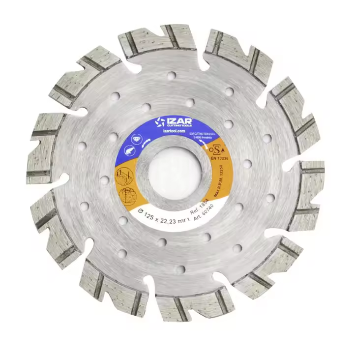Disco IZAR Diamante Soldado Laser N - 1854 - 300 X 10 mm - 1
