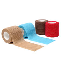 Vendaje Elástico Autoadhesivo Deportivo Para Rodilla Dedo Muñeca Hombro Tobillo Primeros Auxilios Material No Tejido Origen China - details 8