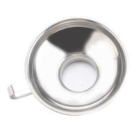 Funel De Bocadillo Ancho De Acero Inoxidable Para Ensalada Aderezos Aceite Vino Agua Especias Filtro De Botella Herramienta De Cocina Ecológica - details 7