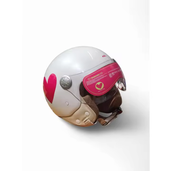 Casco Jet NZI Pasarela Corazón Rosa - Ágatha Ruiz de La Prada - 1