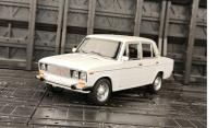 Modelo De Coche De Policía Lada 1/24 Escala Simulación De Metal Juguete Para Niños Regalo Sin Batería Proveniente De China - details 9