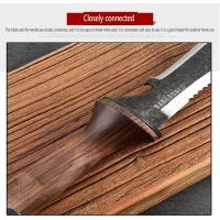 Shovel Multifuncional Para Camping Y Jardín Con Mango De Nogal Herramienta De Tierra Y Aereador De Verduras Para El Uso Doméstico - details 7