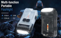BORUiT B12 Mini Linterna Frontal LED Recargable Por USB Con 5 Modos De Iluminación Impermeable Para Pesca Y Ocio Camping Montañismo Ciclismo Work - details 0