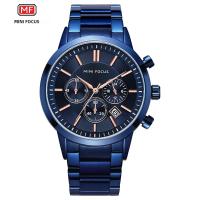 Reloj De Hombre MINI FOCUS Clásico Negocios Casuales Impermeable Cuarzo Acero Inoxidable Pantalla Redonda Antigolpes Correa De Acero - details 7