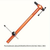 Herramienta De Reparación De Bicicleta Lebycle Aluminio Aleación Rectificador De Desviador Trasero MTB Carretera Alineación Gaug - details 4