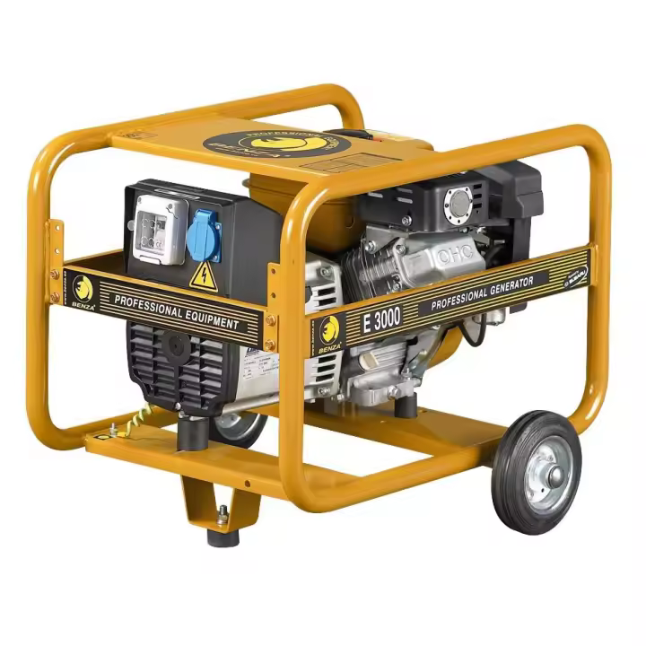 Generador Benza E3000 Monofásico Profesional Intensivo 3kva Autonomía 3h 40 - Motor Robin EX17 - 1